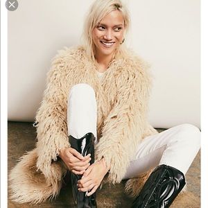 Florence Shaggy Faux Fur Coat 